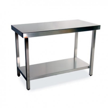 CENTRAL TABLE WITH SHELF 1000x700x900 mm