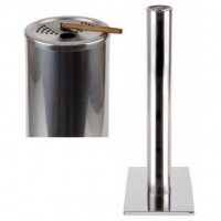 STAINLESS STEEL ASHTRAY....