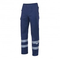 REFLECTIVE NAVY TROUSERS