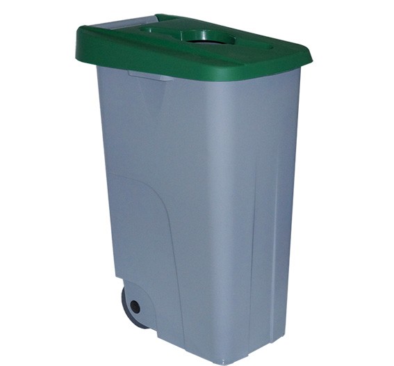 Recycling Bin With Wheels 85 Liters 