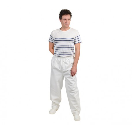 FOOD FOOD PVC WHITE TROUSERS
