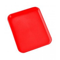 RED ABS TRAY 600x400x25 mm 160