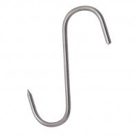 STAINLESS STEEL HOOK S6x160mm