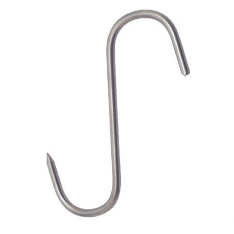 STAINLESS STEEL HOOK S6x220mm