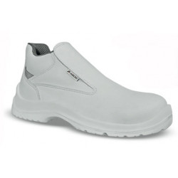 WHITE BOOT WITH TOE CAP...