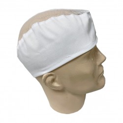 WHITE BOAT CAP WITH MESH