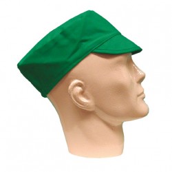 GREEN VISOR CAP WITHOUT MESH