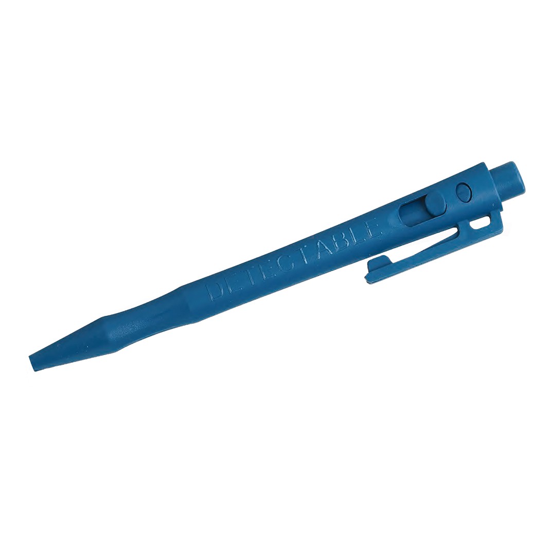 Pack de 50 Bolígrafos Plásticos Bremen Metal - Grip Azul / Tinta Azul