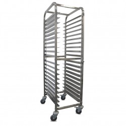 STAINLESS STEEL TROLLEY 20...