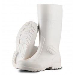 WHITE BOOT WITH TOE FOCA...