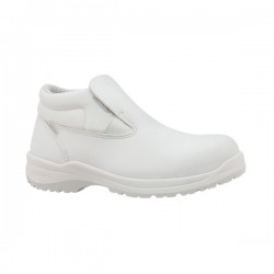 WHITE BOOT WITH TOE PANTER...