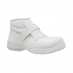 WHITE BOOT WITH TOE PANTER...