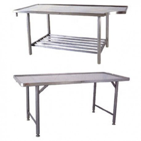 T6 INOX TABLE 288x108x85 WITHOUT FITTING