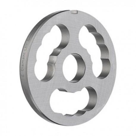 STAINLESS STEEL PLATE Nº 112 with 3 EYES