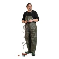 GREEN FISHING OVERALL TROUSERS