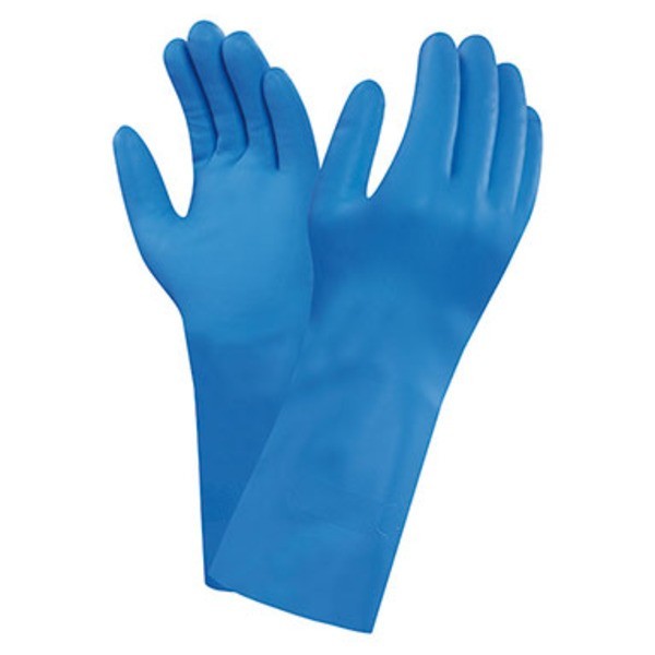 Buy SOLVEX 37-500+ FLOCKED NITRILE GLOVES ANSELL