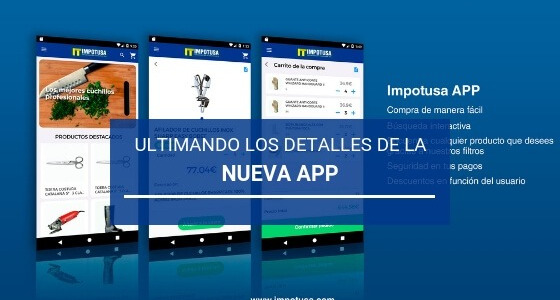 Impotusa finalizes the details of its new mobile application
